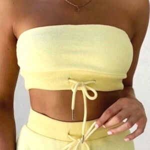 TIGER MIST Towelling Tube Top